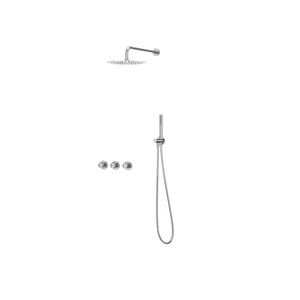 Afbouwdeel regendouche combiset Pact 4 inbouwthermostaat chroom CSP4EXCRACAC excl. inbouwbox
