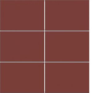 Afdekking KNX taster 6-voudig A.x/C.x carmin halfglanzend