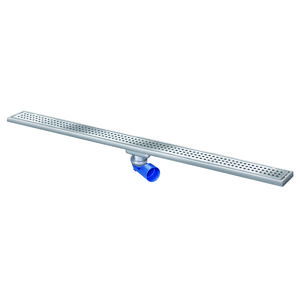Budget Douchegoot 900x100mm RVS ZU./OU. standaard rooster