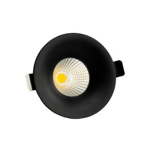 Spot diam.85mm rond zwart 5/7W 3CCT/DTW