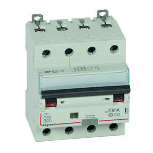 Aardlekautomaat DX3 4-polig C32A 6000A 30mA