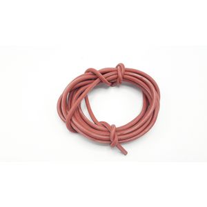 Rondsnoer 7mm sili.rubber rood (L=5m) Gas210/310/610ECO(PRO)