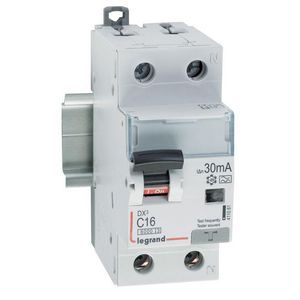 Aardlekautomaat DX3 1P+N C16A 6000A 30mA