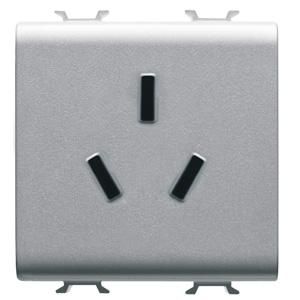 CHINESE STANDAARD WCD 250 Vac-2P+A 10A-2 MOD VVE=6