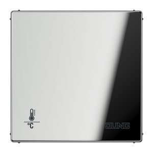 Objectregelaar + 4 bin LS chroom KNX