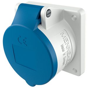Inbouwwandcontactdoos 16A 4-polig  9H 230V IP44