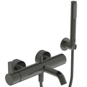 Joy bad/douchemengkraan met badset magnetic grey (grijs)