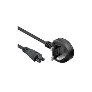 POWER CORD UK C5 BLACK 1.8M Fuse:5A
