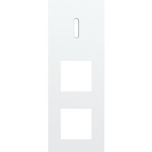 Afdekplaat 3-voud vertic. 71mm centerafst 154-56955