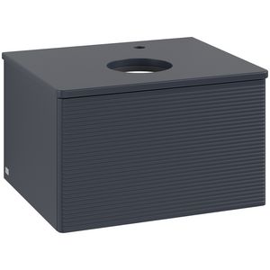 Wastafelonderkast Antao 600x360x500mm Mid.Blue Matt Lacquer K29150HG