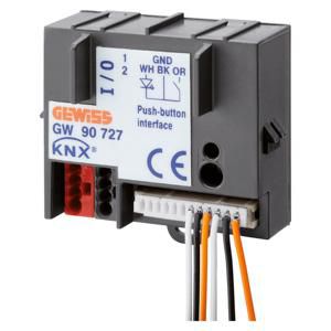 2 KANAAL CONTACTENINTERFACE-KNX