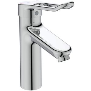 Ceraplus 2 wastafelmengkraan chroom met verh.beugelgreep 140mm