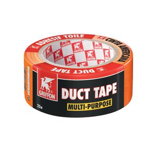 Duct Tape Multi-Purpose oranje 48mm rol 25m VVE=24