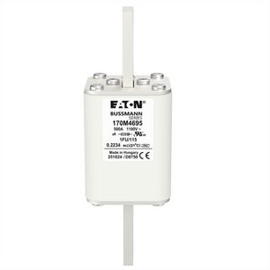 Zekering hoge snelheid 500A AC 1100V 100kA size 1 45x59x1
