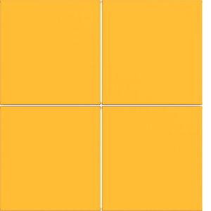 Afdekking KNX taster 4-voudig A.x/C.x saffron mat