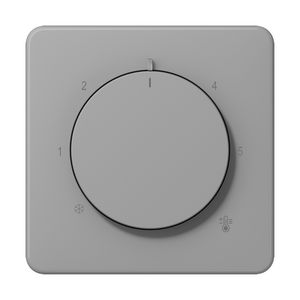 Thermostaatafdekking CD slagvast groen