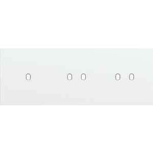 Afdekplaat 3-voud horiz. 71mm centerafst. 154-57703