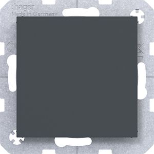 Blindplaat met centraalplaat A.x/C.x antraciet