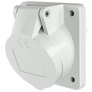 Inbouwwandcontactdoos 16A 2-polig  10H 50VDC IP44 2841