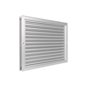 ALU deurrooster 445x345mm geanodiseerd