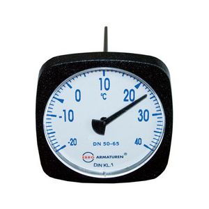 Bimetaalthermometer koud water -20°C. +40°C.  DN150-DN200