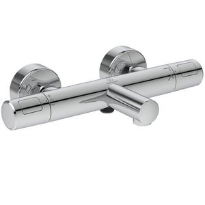 Badthermostaat met omstel CERATHERM T25N chroom cool body 150mm incl. S-koppeling