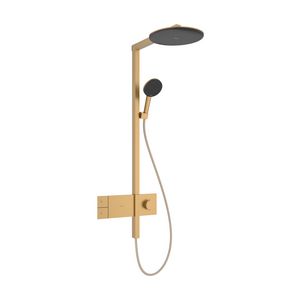 Showerpipe 300 1 straalsoort EcoSmart Raindance Alive S Brushed Bronze