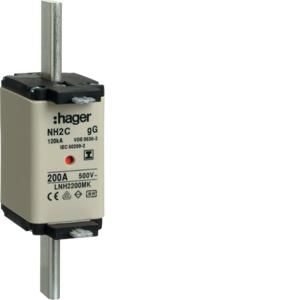 Mespatroon NH2C 200 A 500 V gG combimelder geisoleerd VVE=3