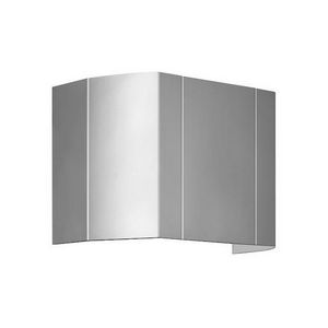 Koker douchepaneel LINUS L 150-450 mm geborsteld geanodis.