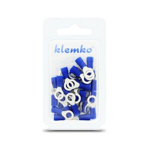 Blister a 25st. geisoleerde ringkabelschoen M5 1,5-2,5mm²