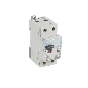 Aardlekautomaat DX3 1P+N B20A 6000A 30mA