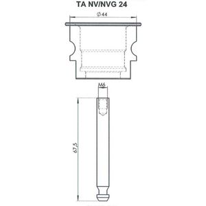 Adapter tbv KT/KTM 15-50 Belimo UNV003