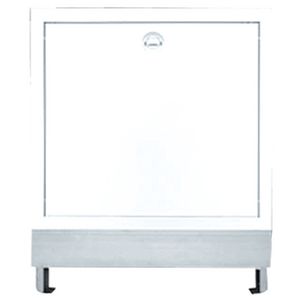 Verdelerkast staal epoxy RAL9003 D=80 110 B=600mm