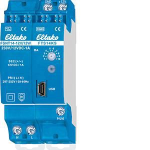 DIN-rail EnOcean RS485-bus 14-serie communicatie-interface