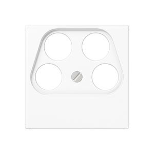 Afdekking AS500 alpin wit voor SAT-TV