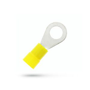 Kist a 100st. geisoleerde ringkabelschoen M12 25mm² Nylon