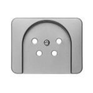 Centraalplaat tel.contactdoos a-platin (2767-20-500)