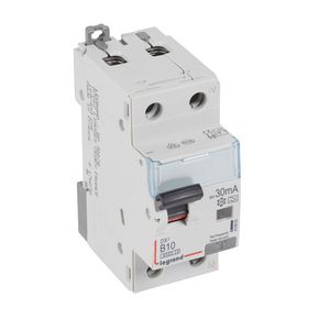 Aardlekautomaat DX3 1P+N B10A 6000A 30mA