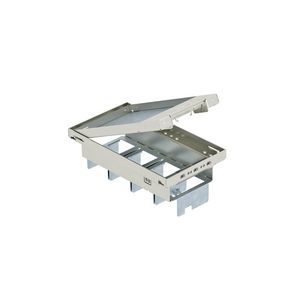 Inbouweenheid 4 x 2-v Modul 45 282x160x70 rvs A2