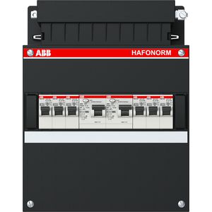 Installatiekast 6x achter 2x30mA 1-f