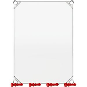 Installatiekast VMS 43 deksel transparant rood VVE=2