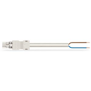 Geconf.aansluitkabel Eca Steker/open einde 771-8992/206-102