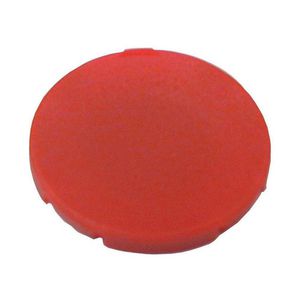Indicatieplaatje vlak rood blanco VVE=10