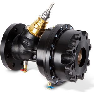 Regelafsluiter KTM 512 DN100 LF PN16 met meetnippels