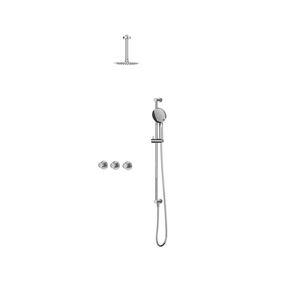 Afbouwdeel regendouche combiset Pact 4 inbouwthermostaat chroom CSP4EXCRBABB excl. inbouwbox