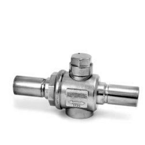 Service afsluiter RVS CO2 10mm ODS 1/4" SAE 140bar
