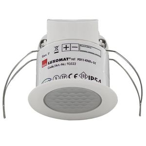 Aanwezigheidsmelder FLAT-ST 360gr. IB wit IP54 KNX Secure 9m