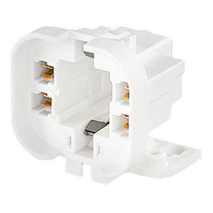 Lamphouder G24 26.745.2361.50 G24q-2 schroefbev. hor. VVE=5