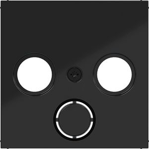 Centraalpl antennecontactdoos 2/3-gaats uitbr. A.x/C.x zwart