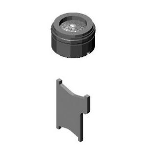 Perlator spleet M24x1 7,0l/min. chr